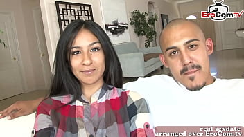 Pasangan Arab Amatir Mencoba Porno Pertama Dengan Remaja Kurus