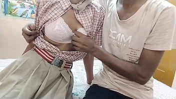 Gadis Sekolah India Manis Bercinta
