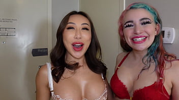 Pasangan Ajak Gadis Asia Seksi Untuk Tiga Serangkai Di Hari Valentine